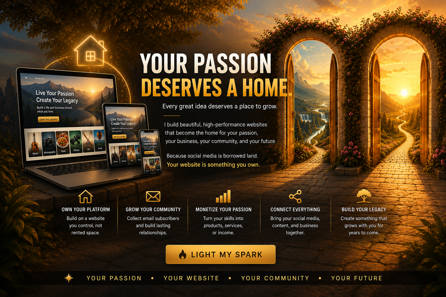 Your Passion Deserves a Home