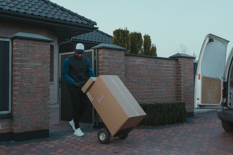 Mover with hand truck